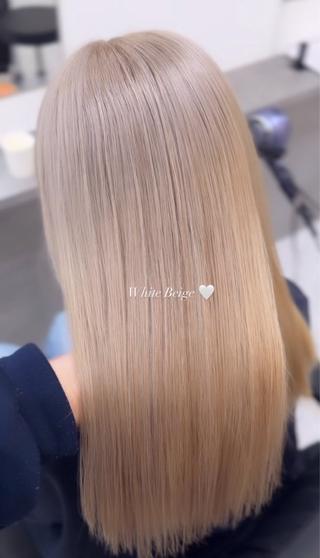 ロング カラー レイヤー透明感カラー ブリーチ🎀オトハのヘアスタイル