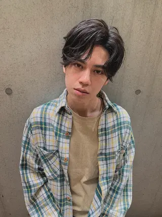 ショート メンズ 三矢 ちなつのヘアスタイル