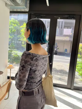 ショート カラー eri kinjoのヘアスタイル