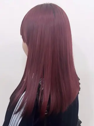 セミロング 🤍透明感カラー︎ 🤍YUURI🤍のヘアスタイル