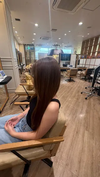 カラー かじ りんねのヘアスタイル