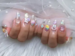 ネイル lucky nail 歌舞伎町のネイルデザイン