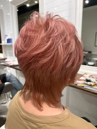 ショート カラー ハラユウタ 千歳船橋駅のヘアスタイル