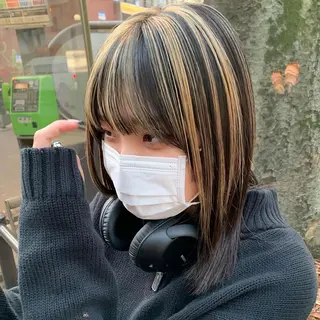 カラー 海外girl🤎 透明感ベージュmaoのヘアスタイル