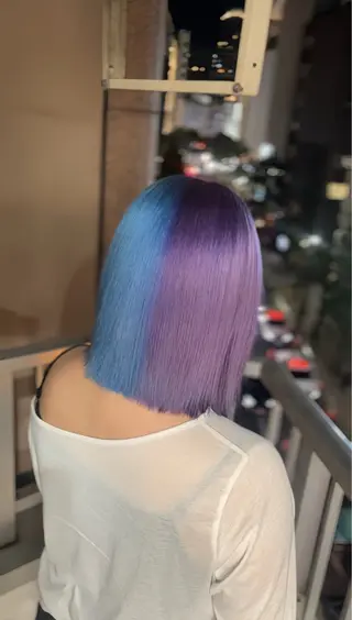 カラー 松田 篤樹のヘアスタイル