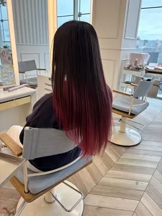 カラー 低ダメージ特化🌱 佐野優斗のヘアスタイル