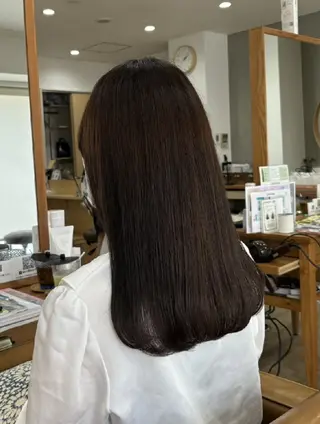 セミロング カラー ﾒｱﾘｰﾊﾞｲﾒﾘｰ /花音のヘアスタイル