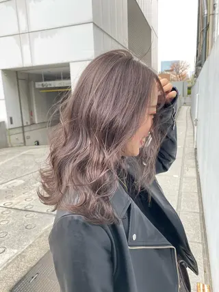 セミロング カラー ヘアアレンジ 【代表】 たき〜のヘアスタイル