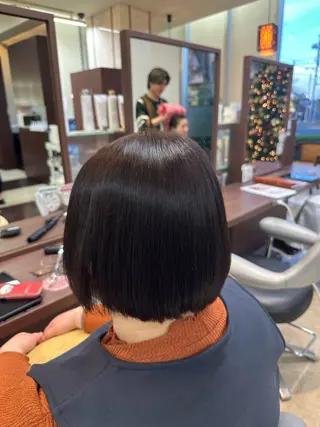 ショート 成田で1番お悩み解決 の髪へ導くみつきのヘアスタイル