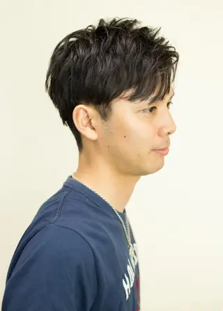ショート メンズ 宮田 一宏のヘアスタイル