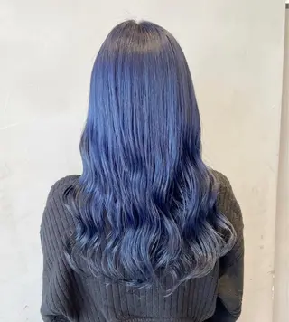 ロング カラー ヘアアレンジ 艶髪/レイヤーカット 🐣misakiのヘアスタイル