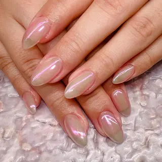 ネイル マグ🧲等なんでも ワンカラー5700円のネイルデザイン