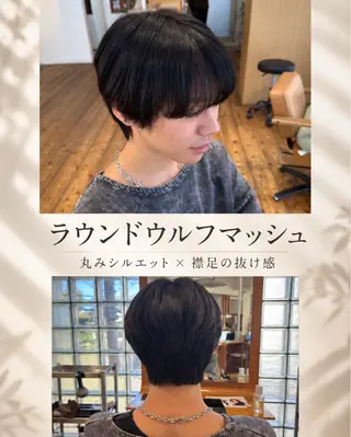 ミディアム メンズ えいじ| メンズ特化✂️のヘアスタイル