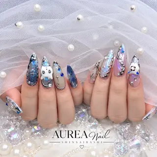 ネイル いちごちゃん Aureaのネイルデザイン