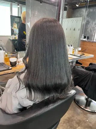 ロング 🪞透明感カラー🫧 縮毛矯正🥇かずきのヘアスタイル