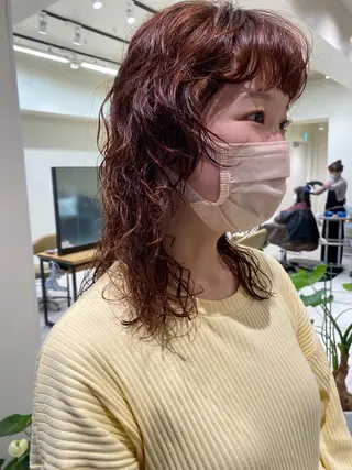 パーマ ボブパーマ／アレンジ Onのヘアスタイル