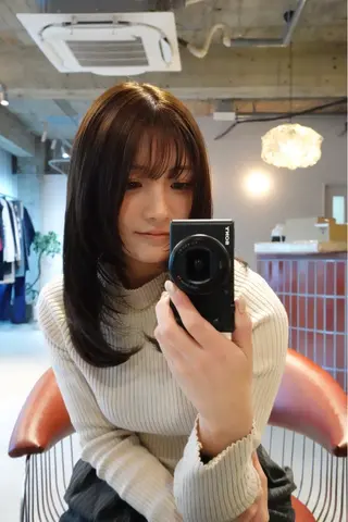 ミディアム 森田 鴻之介のヘアスタイル
