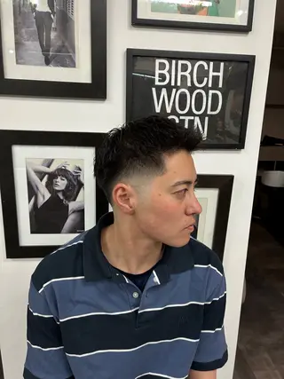ショート メンズ FJ Kaminokeのヘアスタイル