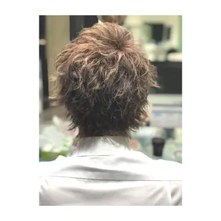 ショート カラー 中野 竜介のヘアスタイル