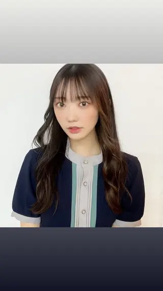 セミロング カラー ヘアアレンジ 具志堅 良のヘアスタイル