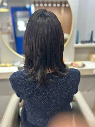 ミディアム 池田 太一のヘアスタイル