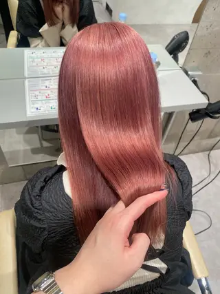 ロング カラー mina🪐立川駅/ 無料ショートカットのヘアスタイル