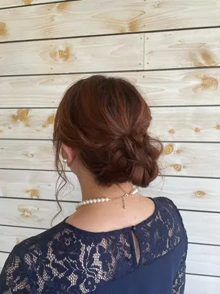 ヘアアレンジ 🌸小掛🌸 豊橋外国人風カラーのヘアスタイル
