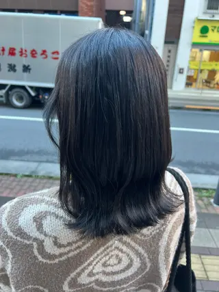 ミディアム カラー 透明感カラー🌱 🍑Kotone🍑のヘアスタイル