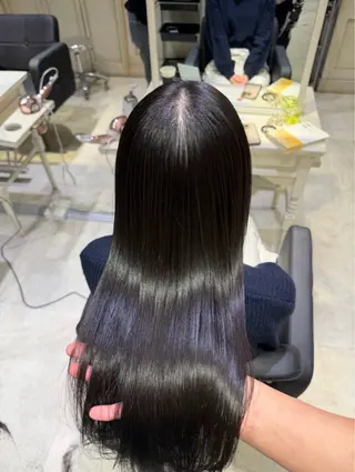 パーマ 💙透明感カラー/ 縮毛矯正/ゆうな💙のヘアスタイル