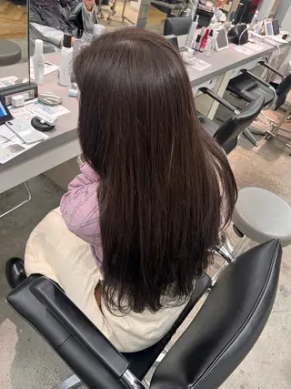 カラー koikiナチュラル オリーブカラー🦙のヘアスタイル