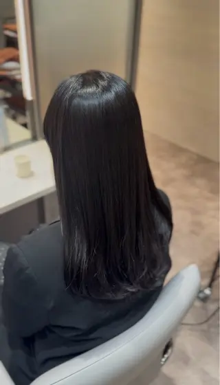 ロング 上野 日菜莉のヘアスタイル