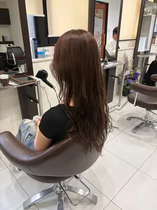 セミロング 菊地 秀斗のヘアスタイル