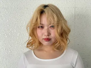 ミディアム カラー ボブ&寒色🎐ᩚ 短髪 COCOROのヘアスタイル