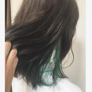 セミロング カラー ヘアアレンジ enurk店 🍋 M I K U *のその他イメージ