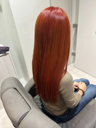 カラー 白石 歩真のヘアスタイル