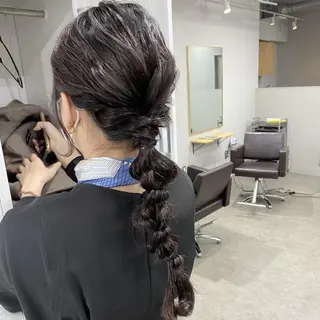 ヘアアレンジ ✨【公式】 juhl.横浜✨のヘアスタイル