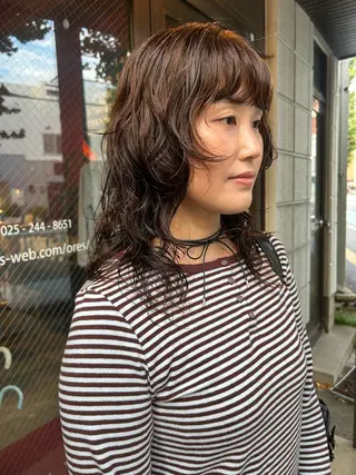 パーマ ORe'S HAIR BE　GLaDまなみのヘアスタイル
