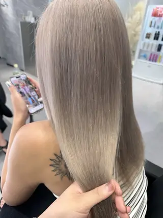 ロング 東 奎吾のヘアスタイル