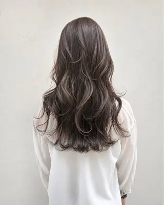 ロング カラー ヘアアレンジ ブリーチなし透け感/ マンツーマン/Ryoのヘアスタイル
