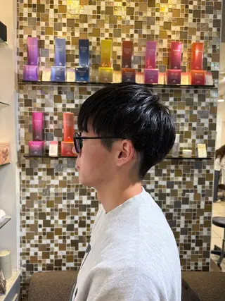 メンズ 韓国ヘアー🇰🇷 MIWAのヘアスタイル