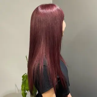 ロング カラー ヘアアレンジ fifth 石川 凪のヘアスタイル