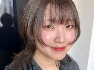 ショート カラー ヘアカラー&縮毛矯正 STAR☆RIVERのヘアスタイル