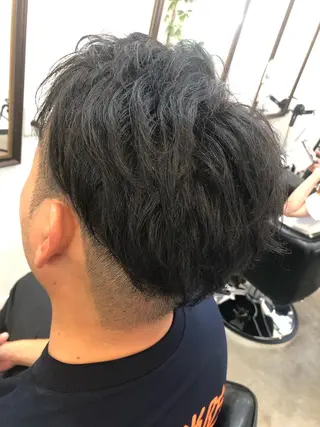 ショート メンズ 山口 晃也のヘアスタイル