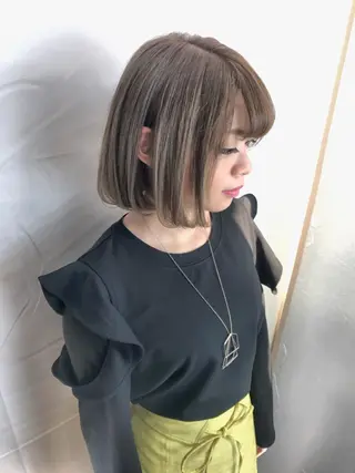 ショート カラー TAKAHASHI LEAPSのヘアスタイル
