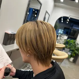 ショート カラー メンズ dogstar 加藤翔大のヘアスタイル