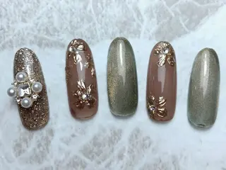 ネイル マジック ミラーのネイルデザイン