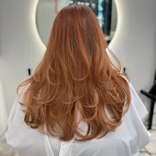 ロング カラー Ren. 🦋デザインカラーのヘアスタイル