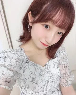 ミディアム 顔周りレイヤー/新宿 /モテ艶カラー/航介のヘアスタイル