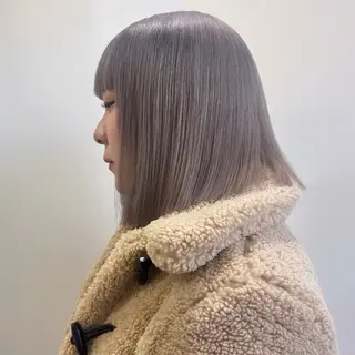 ショート カラー ブリーチ×似合わせハ イトーン🍎ののかのヘアスタイル