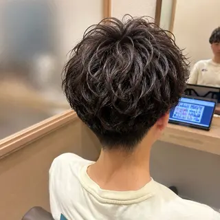 ショート メンズ 久木原 ゆりのヘアスタイル